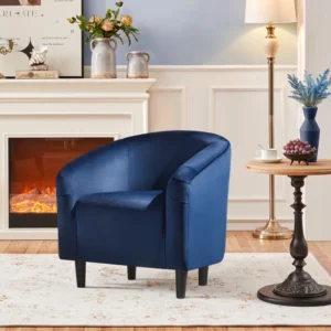 Robeson 28" Wide Velvet Barrel Chair